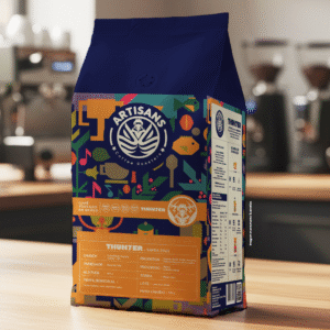 THUN7ER Café Torrado em Grãos 500g Safra 2025